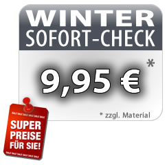 Winter Sofortcheck für 9,95 Euro